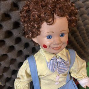 Moments Treasured 20" Olivia porcelain doll limited edition of 1500 Clown Boy